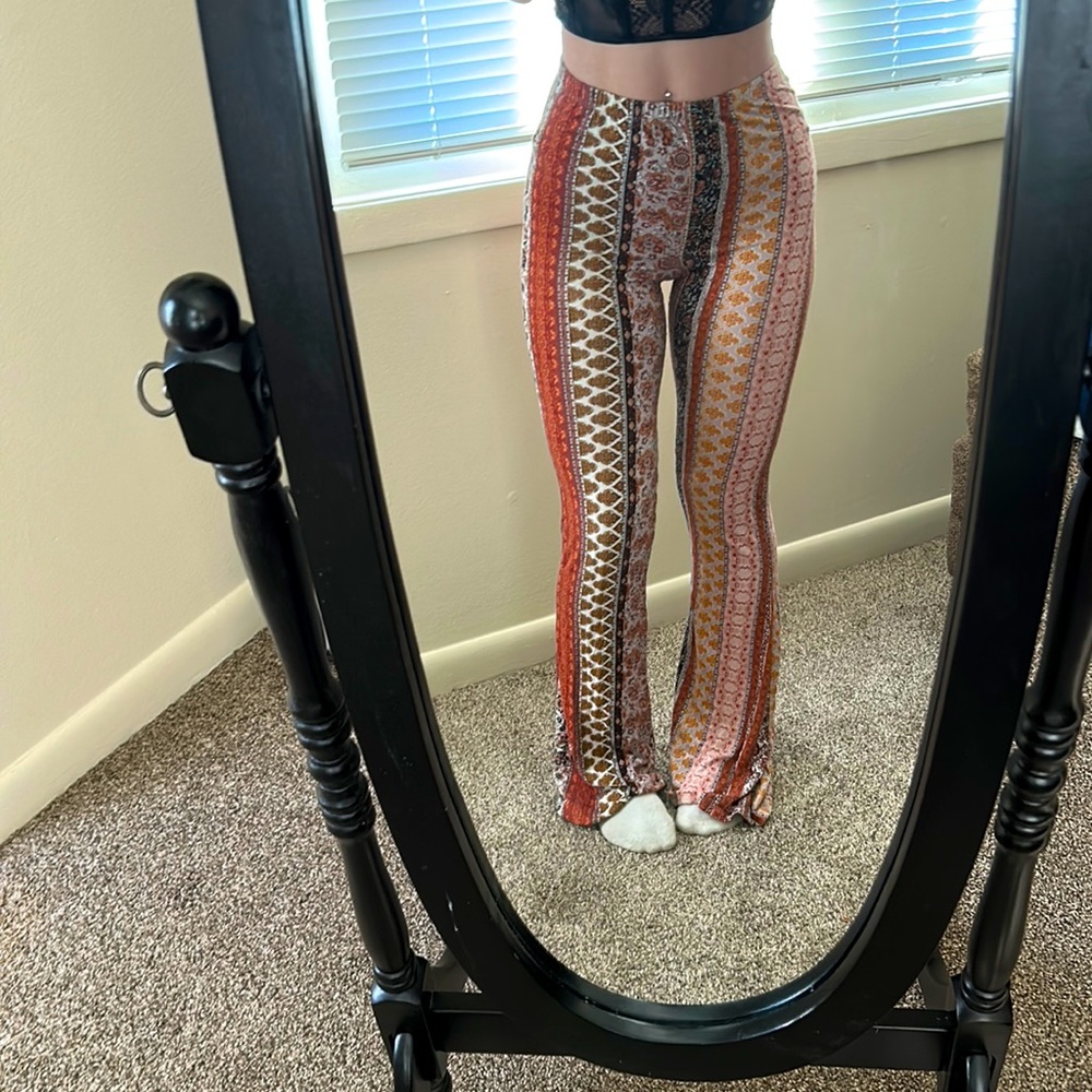 Print Flare Leggings